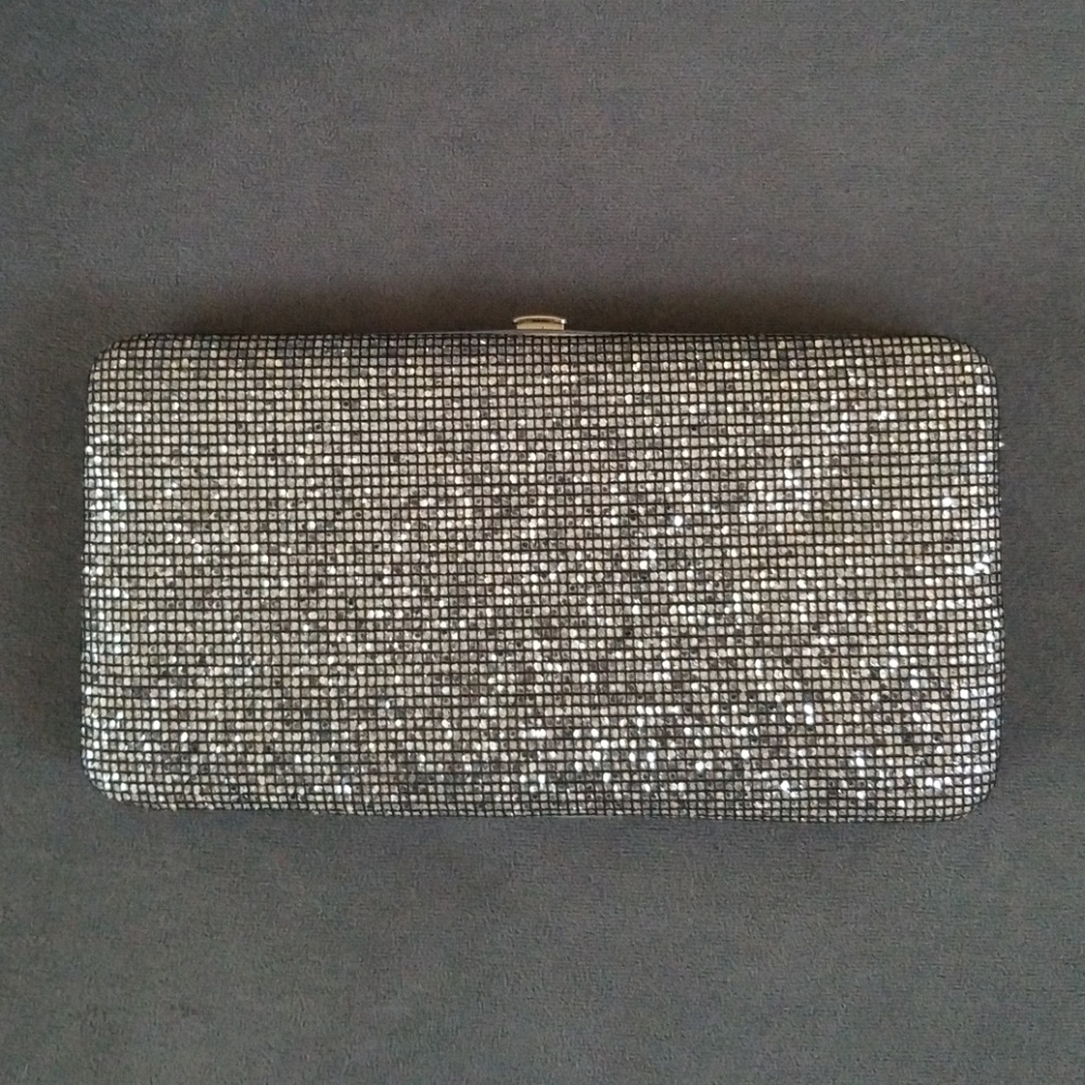 Hard Case Glitter Wallet